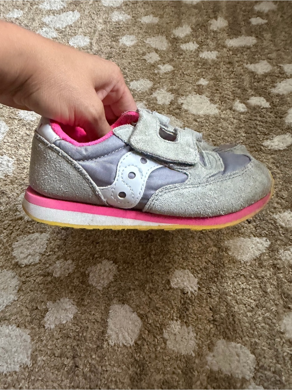 Girls Saucony Baby Jazz Sneakers Size 10
